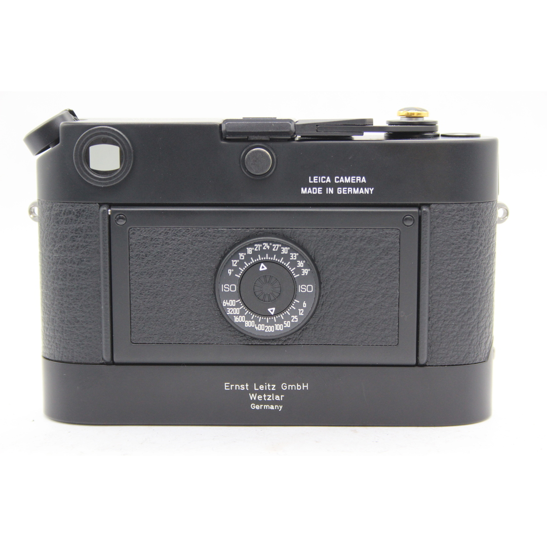 【美品 返品保証】 ライカ Leica M6 0.85 HVM DBP ブラック Laicavit MP 付き レンジファインダー カメラ  s5650注意事項
