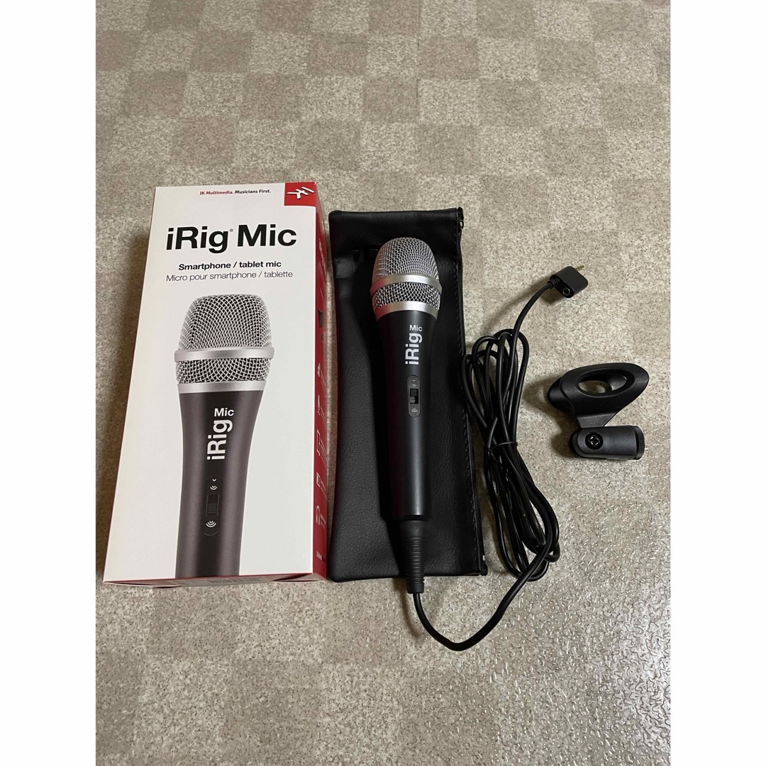 コンデンサーマイク【美品】IK Multimedia  iRig Mic