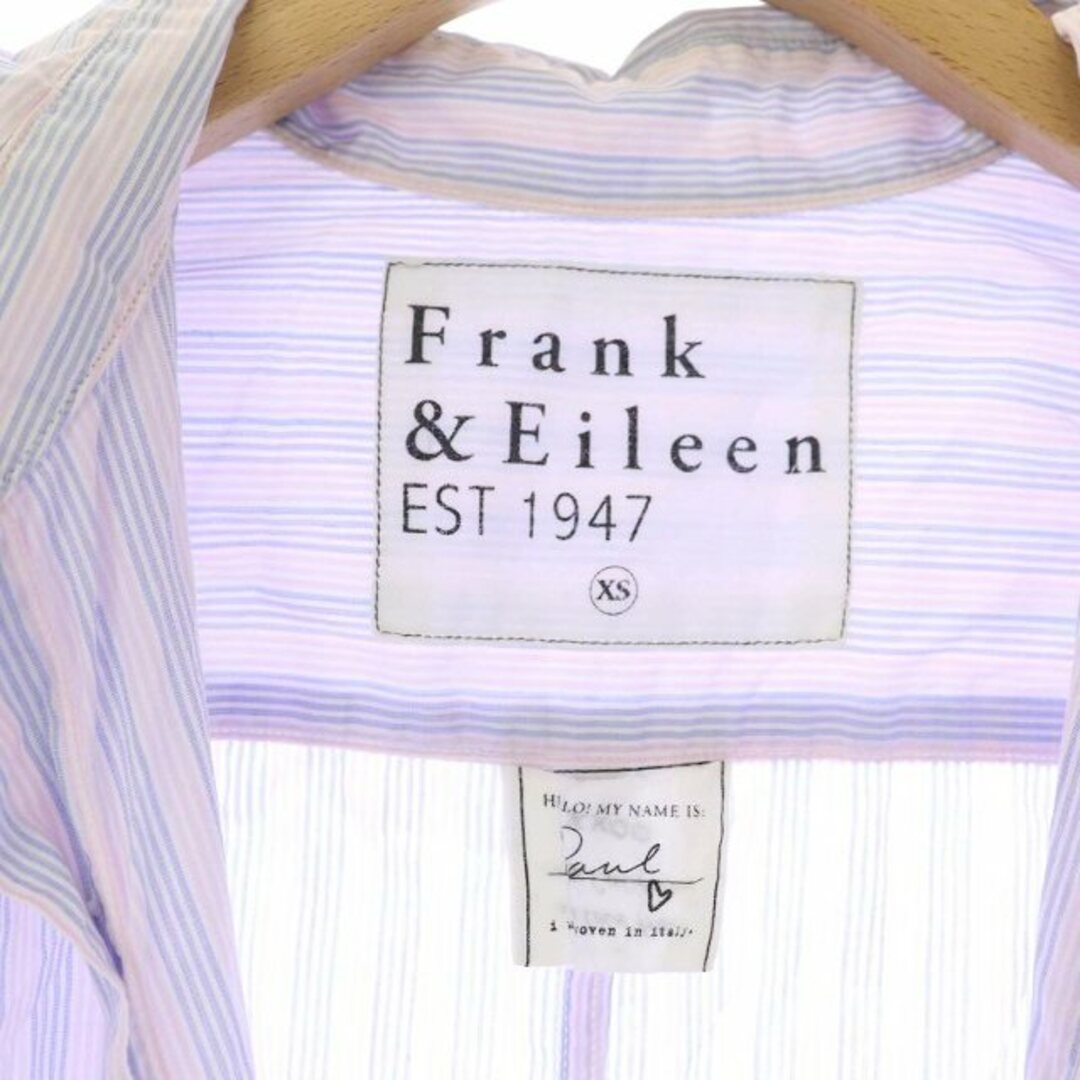 Frank&Eileen(フランクアンドアイリーン)のFrank&Eileen PAUL シャツ コットン ストライプ 長袖 XS メンズのトップス(シャツ)の商品写真