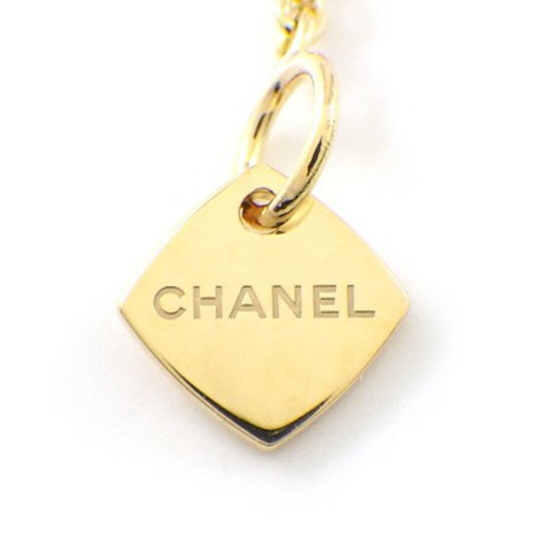 シャネル CHANEL ネックレス ココ クラッシュ コレクション J12305 マトラッセ キルティング K18YG 【箱・保付き】 【中古】