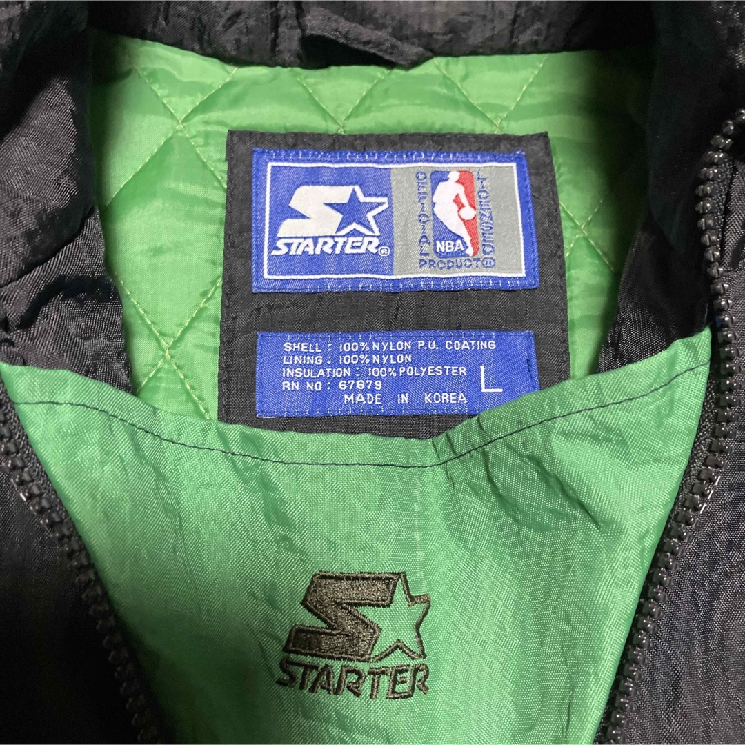 STARTER(スターター)のセルティックス starter ナイロンジャケット 激レア メンズのジャケット/アウター(ナイロンジャケット)の商品写真