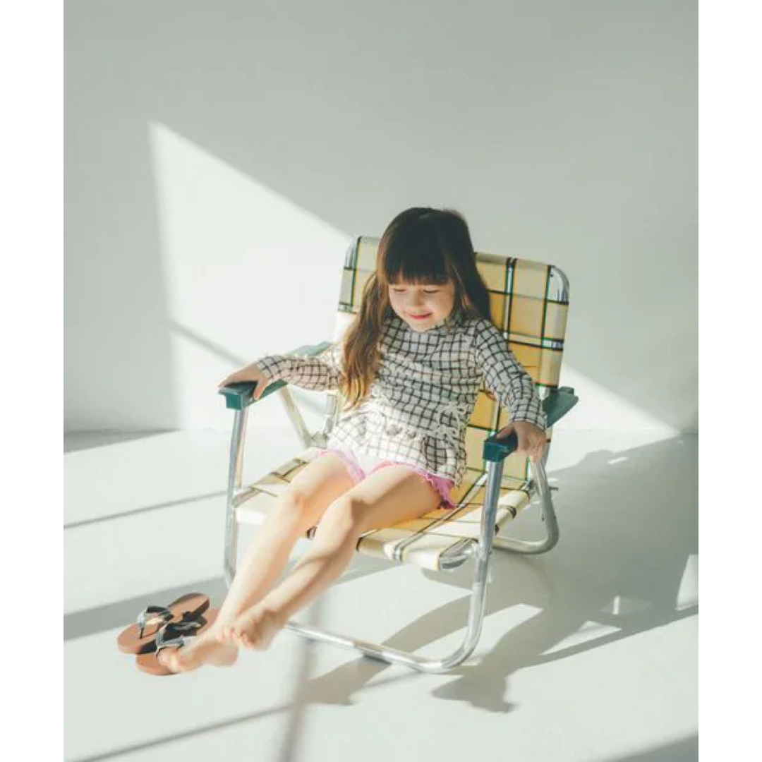 UNITED ARROWS green label relaxing(ユナイテッドアローズグリーンレーベルリラクシング)の新品♡完売品♡グリーンレーベルリラクシング♡ラッシュガード♡水着♡プティマイン/ キッズ/ベビー/マタニティのキッズ服女の子用(90cm~)(水着)の商品写真