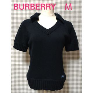 バーバリーブルーレーベル(BURBERRY BLUE LABEL)の☺セール☺ バーバリー レディース ニット 黒 M(ニット/セーター)