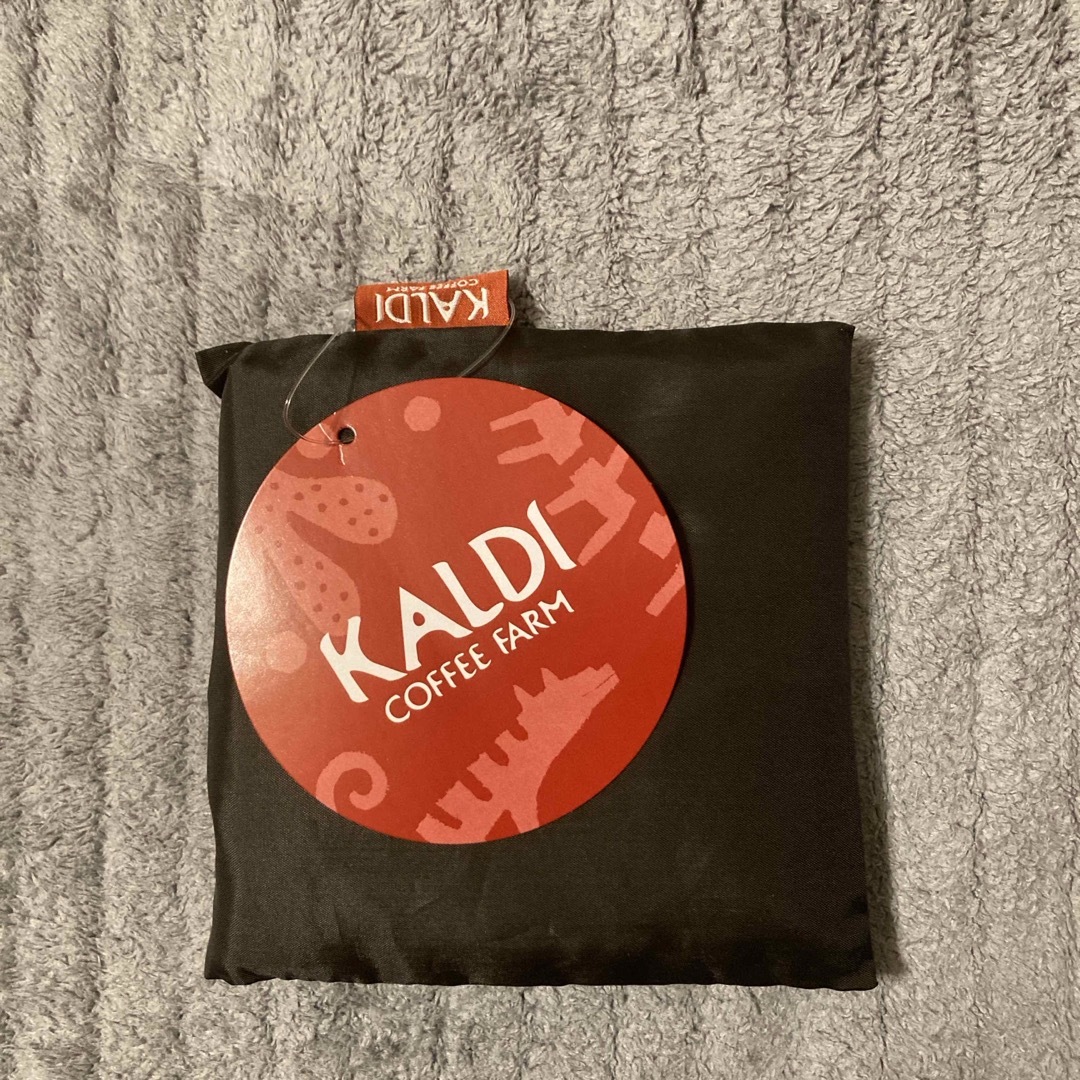 KALDI(カルディ)のお値引中★新品★カルディ エコバッグ　非売品　グレー レディースのバッグ(エコバッグ)の商品写真