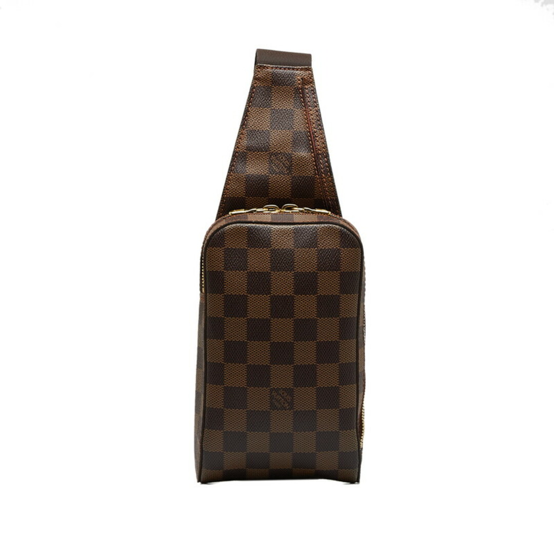 ルイ ヴィトン ダミエ ジェロニモス ショルダーバッグ ボディバッグ ウエストバッグ N51994 PVC レディース LOUIS VUITTON 【222-31225】ファスナー外側