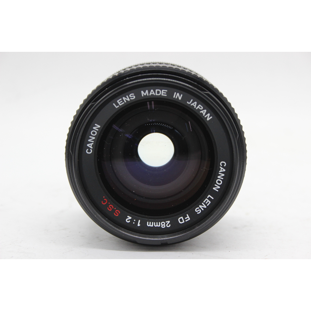 【返品保証】 キャノン Canon FD 28mm F2 S.S.C レンズ   s5683 スマホ/家電/カメラのカメラ(レンズ(単焦点))の商品写真