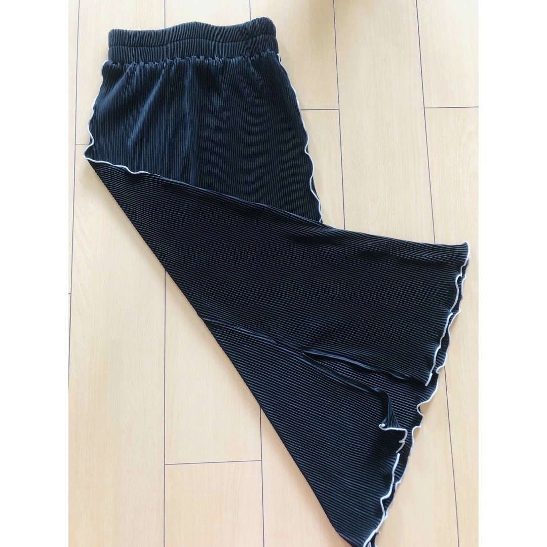 しまむら(シマムラ)のロングスカート ブラック レディースのスカート(ロングスカート)の商品写真