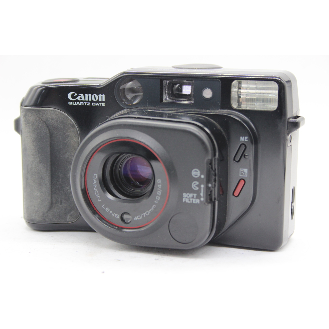 支払い発送詳細【返品保証】 キャノン Canon Autoboy TELE QUARTZ DATE 40-70mm F2.8-4.9 コンパクトカメラ  s5693