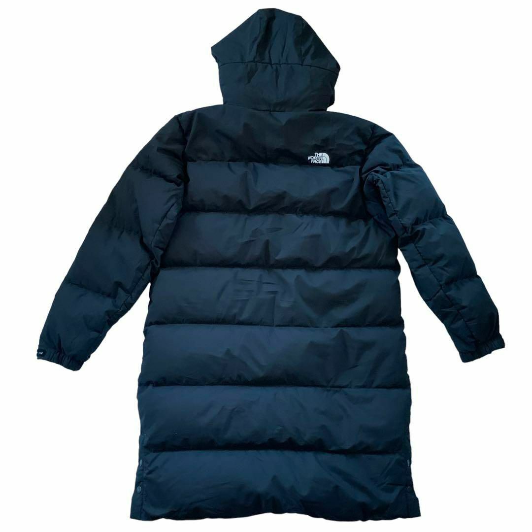 THE NORTH FACE(ザノースフェイス)の訳あり ノースフェイス ジュニア キッズ ロングダウンジャケット コート 160 キッズ/ベビー/マタニティのキッズ服男の子用(90cm~)(コート)の商品写真