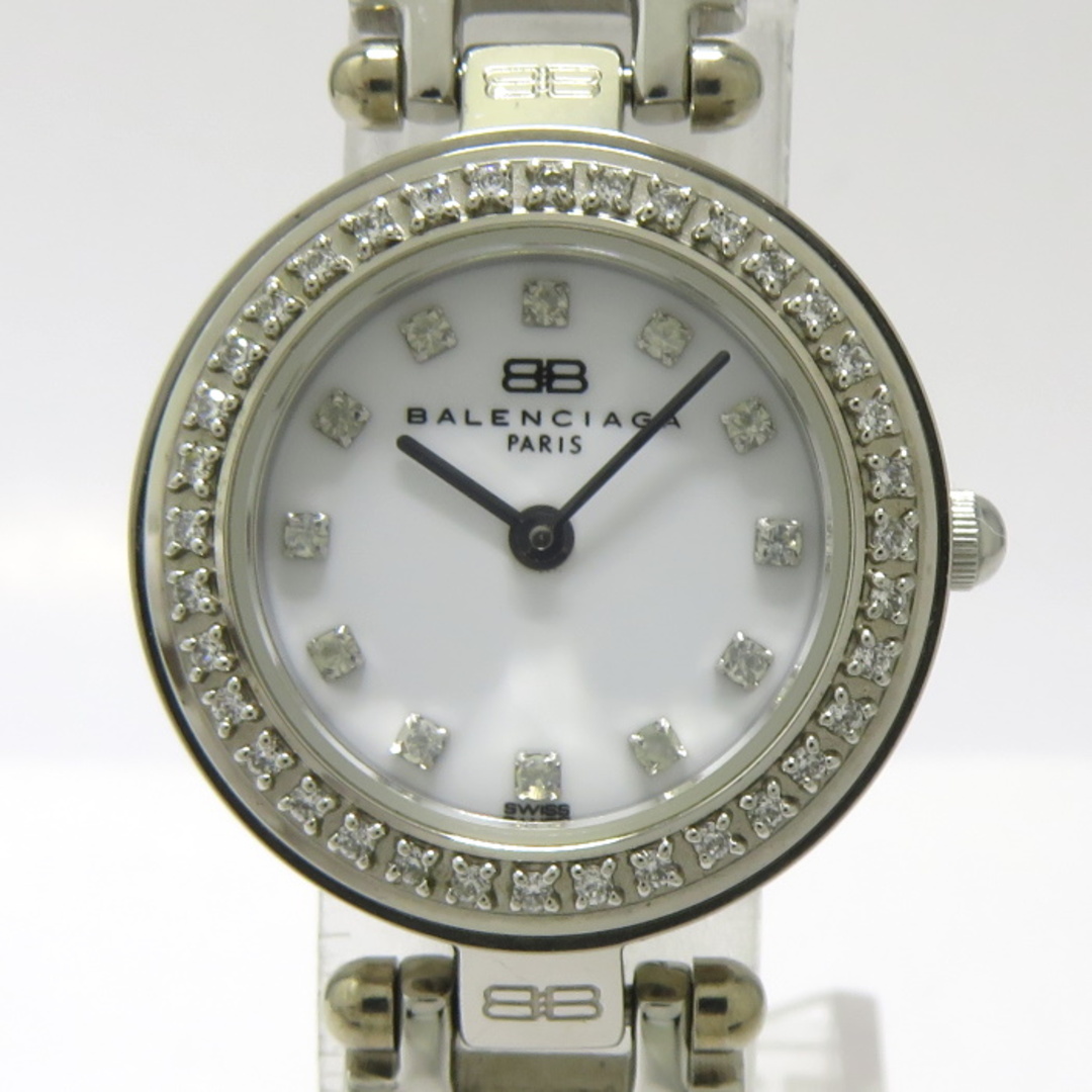 BALENCIAGA - BALENCIAGA レディース 腕時計 12P クオーツ SS GP BALENCIAGA - BALENCIAGA レディース 腕時計 12P クオーツ SS GP