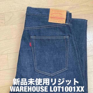 ウエアハウス(WAREHOUSE)の新品未使用リジット　WAREHOUSE LOT1001XX 34-32 SIZE(デニム/ジーンズ)