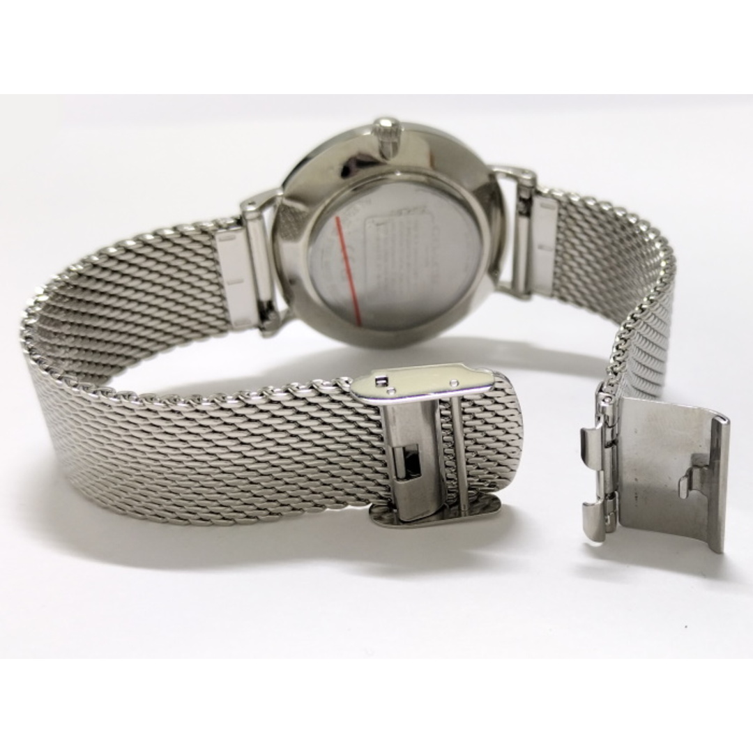 COACH(コーチ)のCOACH レディース腕時計 クオーツ シグネチャー SS シルバー文字盤 レディースのファッション小物(腕時計)の商品写真