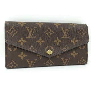 ルイヴィトン(LOUIS VUITTON)のLOUIS VUITTON ポルトフォイユ サラ 二つ折り長財布 モノグラム(財布)