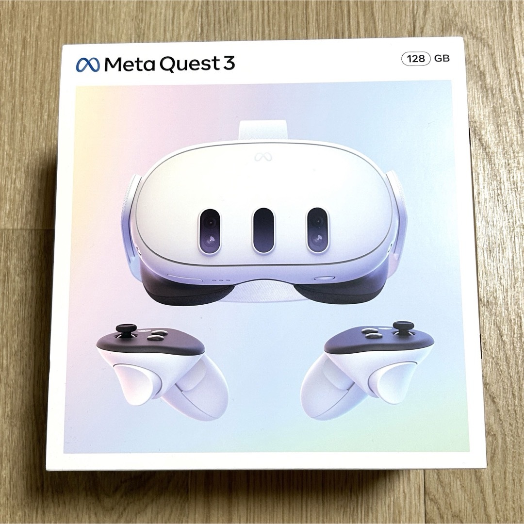 【新品未開封】Meta Quest 3 128GB エンタメ/ホビーのゲームソフト/ゲーム機本体(家庭用ゲーム機本体)の商品写真