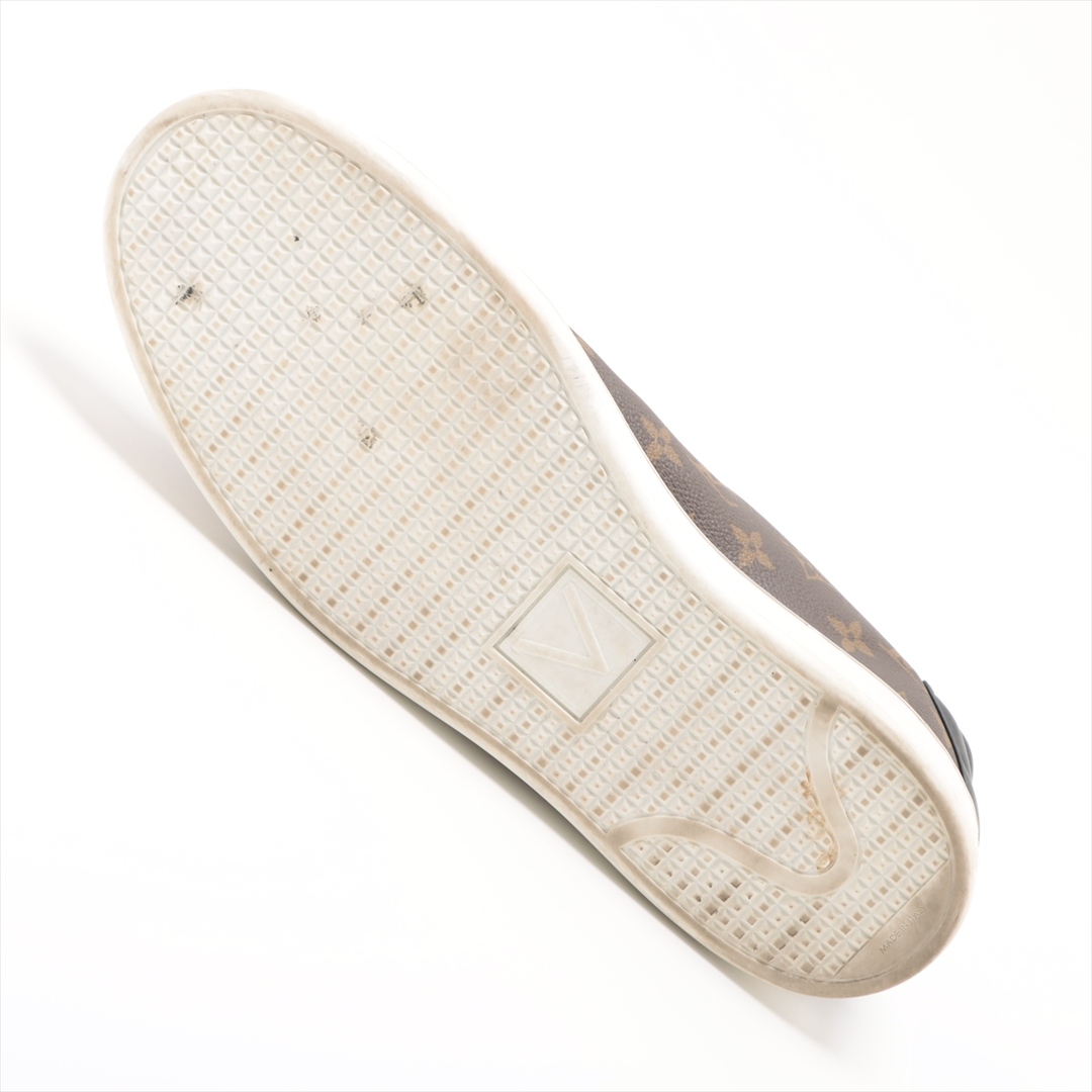 LOUIS VUITTON(ルイヴィトン)のヴィトン フロントローライン PVC×レザー 10 ブラウン メンズ スニ メンズの靴/シューズ(スニーカー)の商品写真