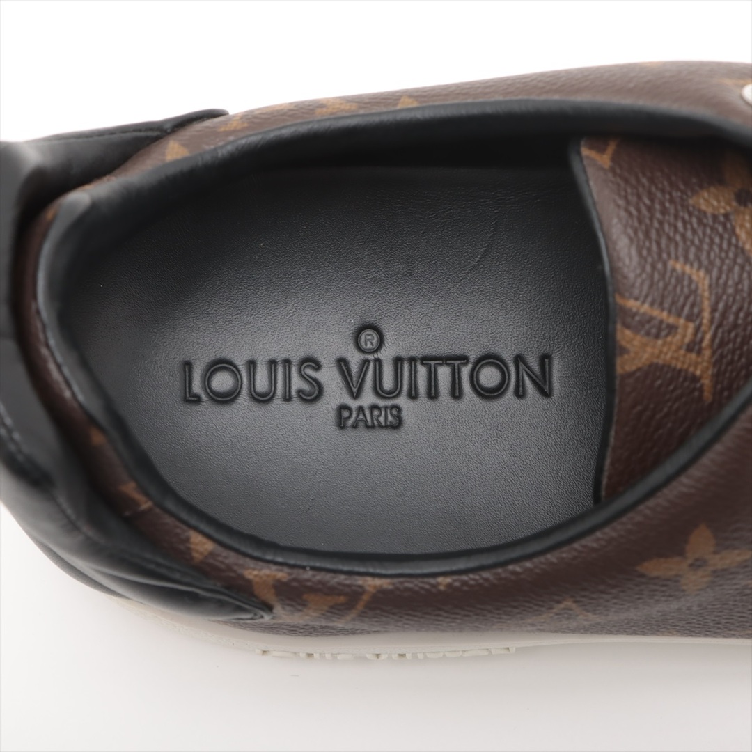 LOUIS VUITTON(ルイヴィトン)のヴィトン フロントローライン PVC×レザー 10 ブラウン メンズ スニ メンズの靴/シューズ(スニーカー)の商品写真