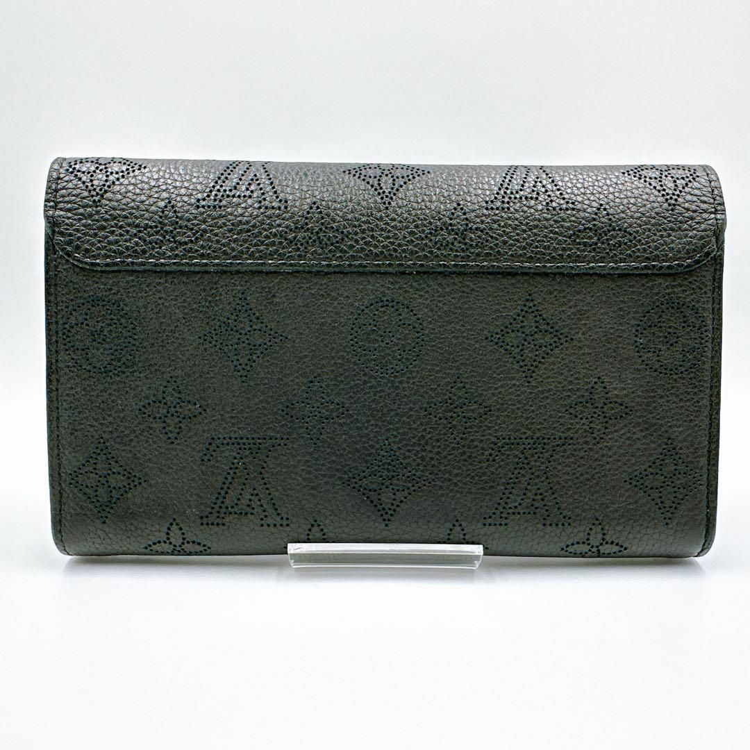 LOUIS VUITTON(ルイヴィトン)のルイヴィトン M60143 ポルトフォイユ イリス マヒナ ノワール 長財布 レディースのファッション小物(財布)の商品写真