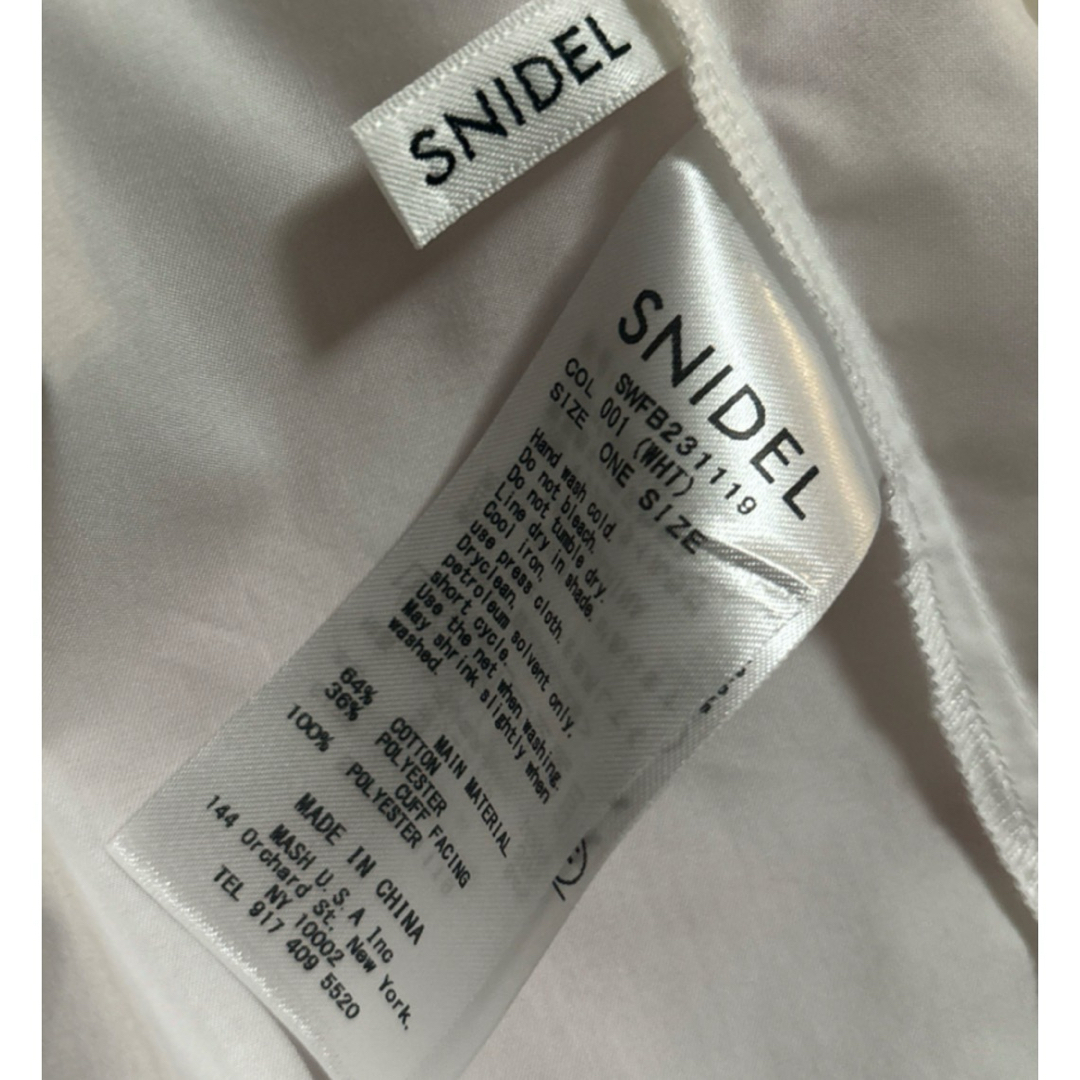 SNIDEL(スナイデル)のsnidel トップス レディースのトップス(シャツ/ブラウス(長袖/七分))の商品写真