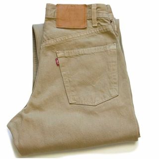 リーバイス(Levi's)の00s USA製 Levi'sリーバイス 550 カラーデニムパンツ 後染め カーキ w30 L32★オールド ジーンズ テーパード ルーズ ワイド バギー(デニム/ジーンズ)