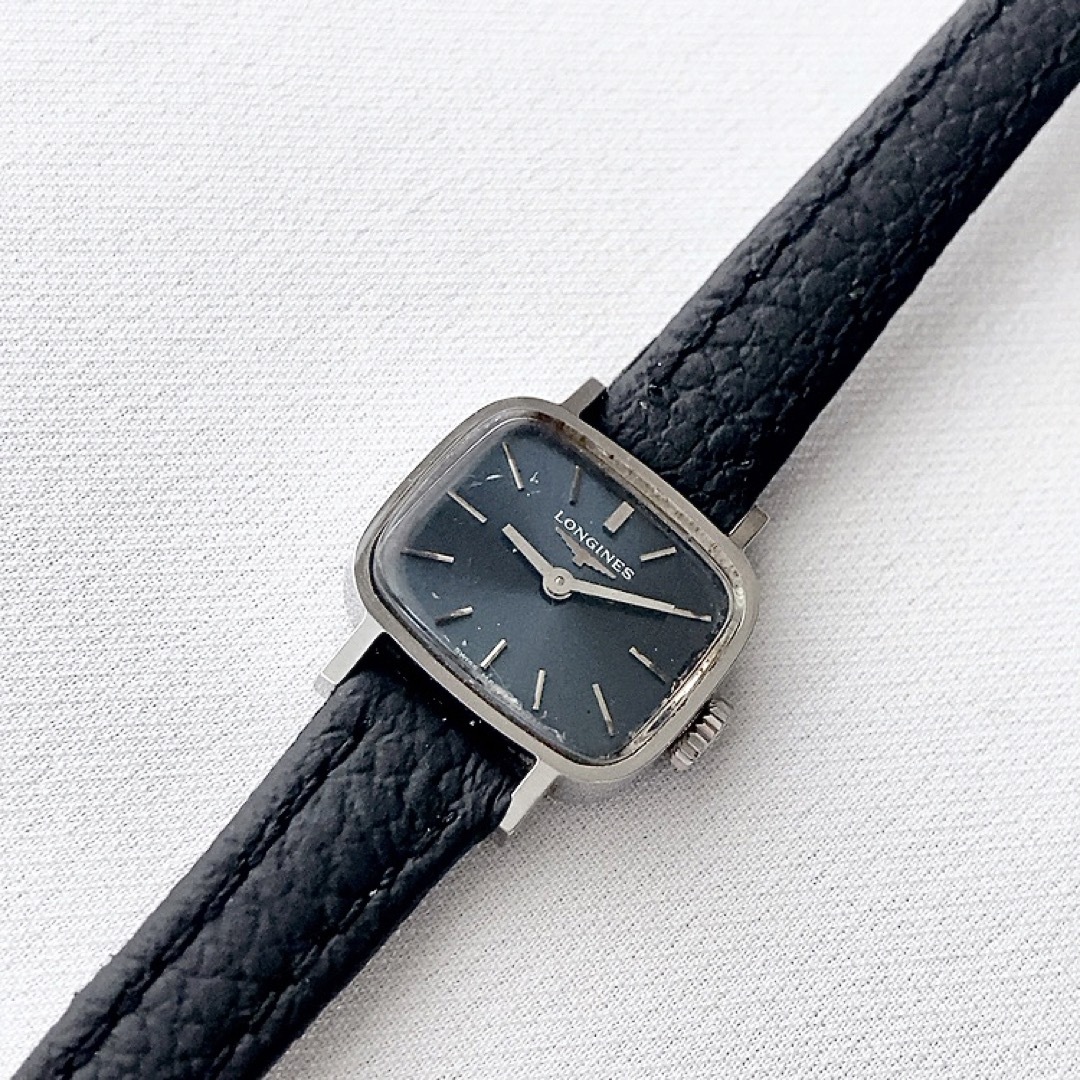 LONGINES(ロンジン)のビンテージ　LONGINES ロンジン　レディース手巻き腕時計　2針 稼動品 レディースのファッション小物(腕時計)の商品写真