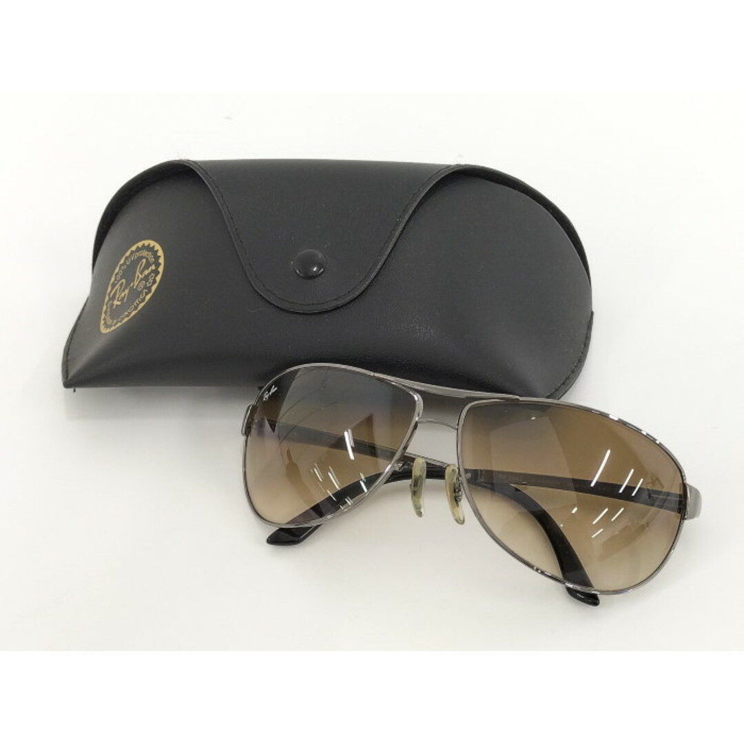 Ray-Ban(レイバン)のRay-Ban サングラス ブラック シルバー ブラウン RB3342 レディースのファッション小物(サングラス/メガネ)の商品写真