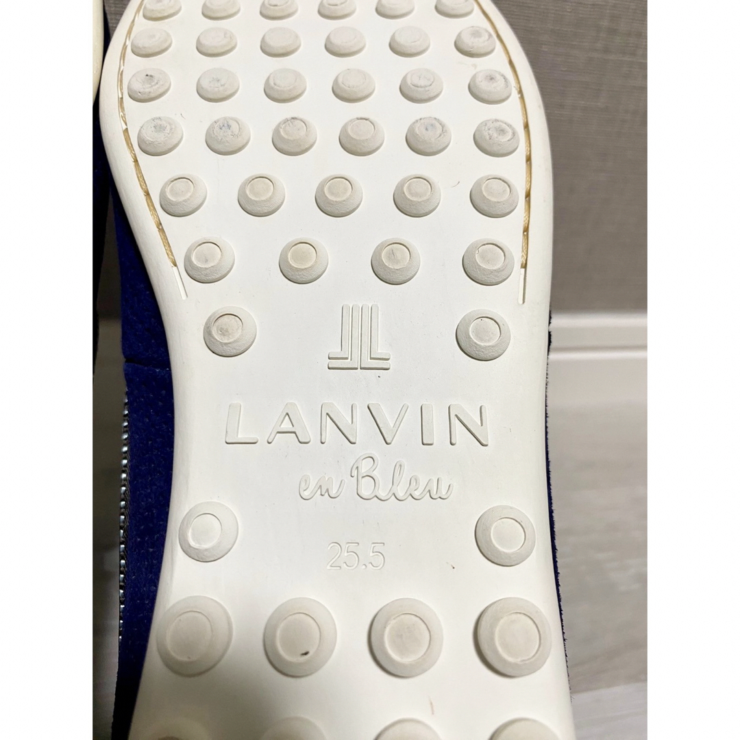 LANVIN en Bleu(ランバンオンブルー)のランバンオンブルー メンズ フラットローファー メンズの靴/シューズ(デッキシューズ)の商品写真