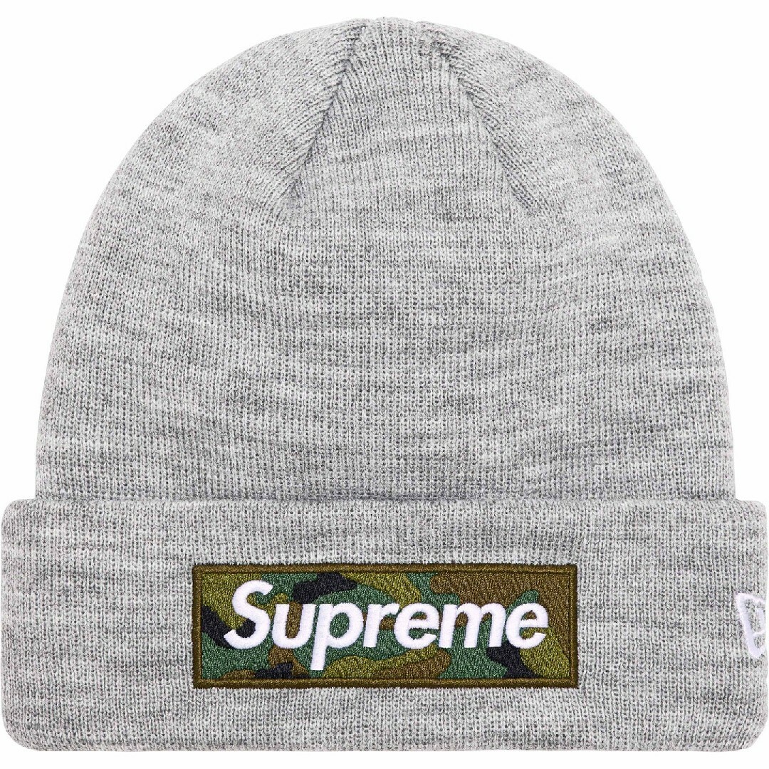 Supreme New Era Box Logo Beanie カモ柄 迷彩メンズ