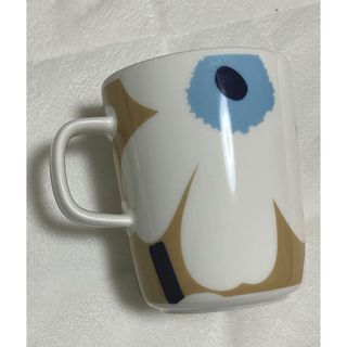 マリメッコ(marimekko)のマリメッコ ウニッコ マグ ベージュ プケッティ 花柄(食器)