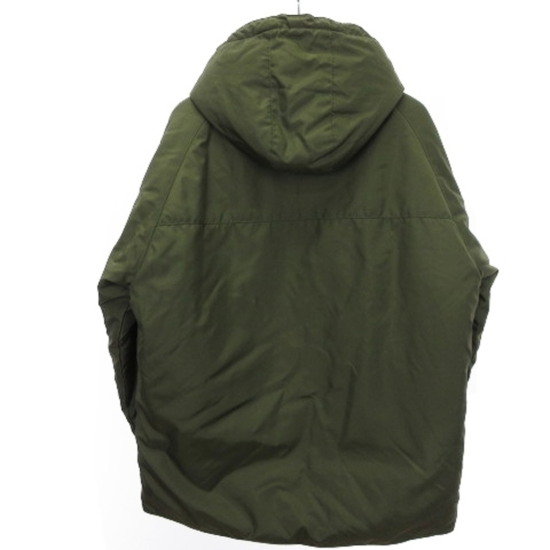schott(ショット)のショット モッズコート ミリタリー ジャケット 中綿 フード ワッペン 緑 メンズのジャケット/アウター(モッズコート)の商品写真