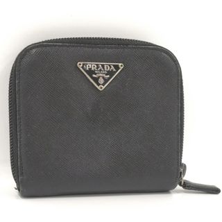 プラダ(PRADA)のPRADA 財布 レザー ブラック M522A(財布)