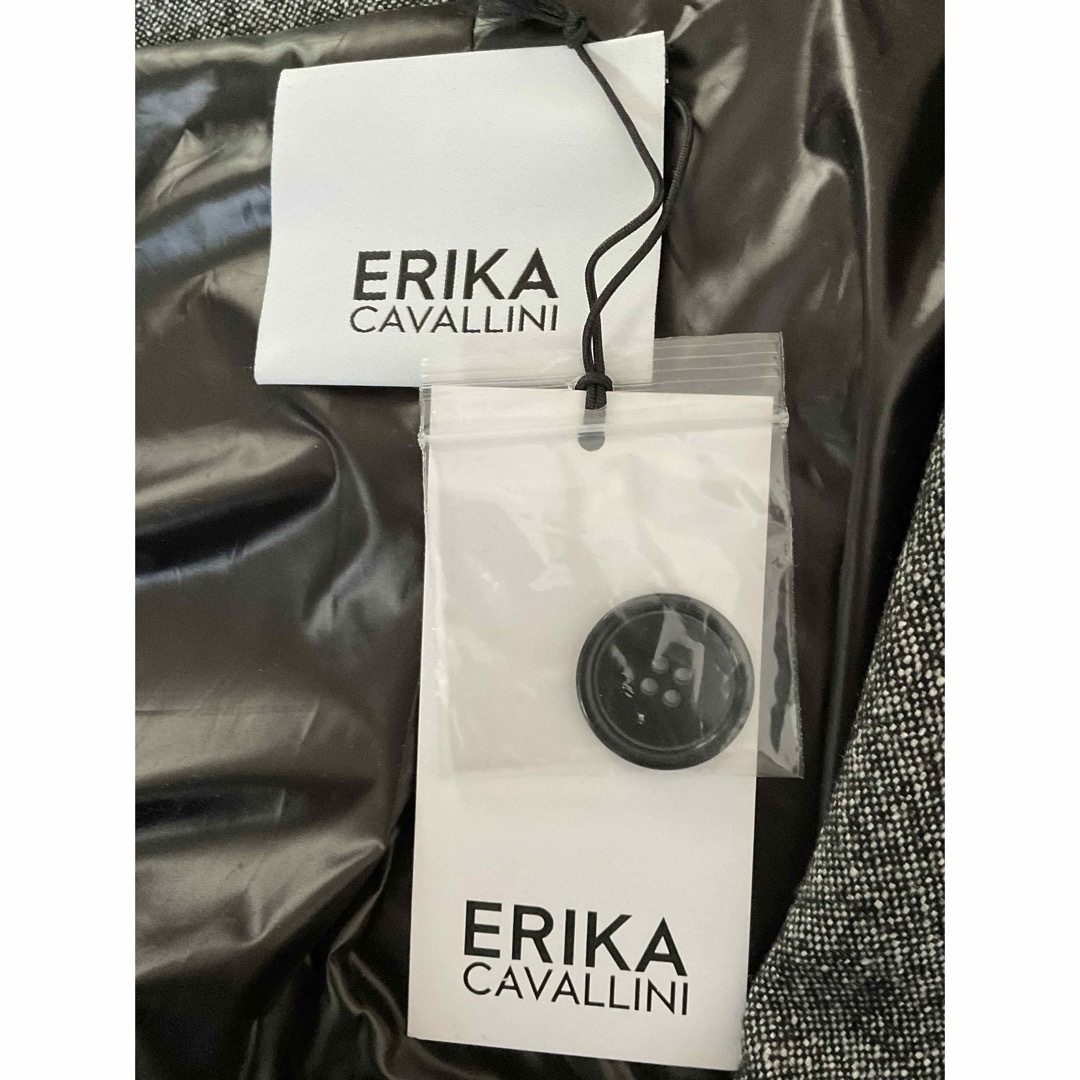 ERIKA CAVALLINI(エリカカヴァリー二)のERIKA CAVALLINI／ツイードジャケット レディースのジャケット/アウター(テーラードジャケット)の商品写真