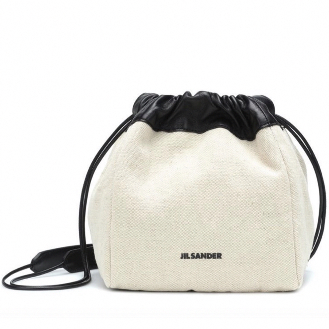 Jil Sander(ジルサンダー)のJIL SANDER ジルサンダー ドローストリング ショルダーバッグ 巾着 レディースのバッグ(ショルダーバッグ)の商品写真