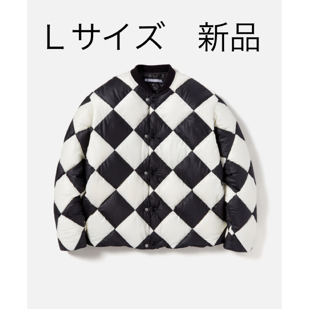 NEIGHBORHOOD(ネイバーフッド)の新品　NEIGHBORHOOD CHECKER DOWN JACKET メンズのジャケット/アウター(ダウンジャケット)の商品写真