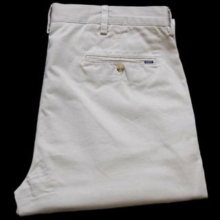 ポロラルフローレン(POLO RALPH LAUREN)の00s ポロ ラルフローレン コットン チノパン ベージュ w36 L30★209 オールド クラシック トラウザーズ スラックス ストレート(チノパン)