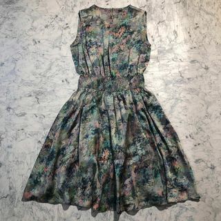 アルアバイル(allureville)の【美品】アルアバイル-allureville-モザイクデザインミディワンピース(ひざ丈ワンピース)