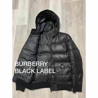 バーバリーブラックレーベル(BURBERRY BLACK LABEL)のブラックレーベル リバーシブルダウンジャケットM(ダウンジャケット)