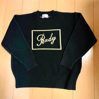 レディー(Rady)のちびRady ニット　ボックスロゴ(ニット)