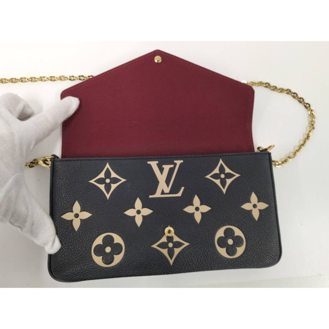 LOUIS VUITTON(ルイヴィトン)のLOUIS VUITTON ポシェット フェリシー チェーンウォレット レディースのファッション小物(財布)の商品写真