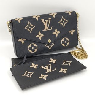 ルイヴィトン(LOUIS VUITTON)のLOUIS VUITTON ポシェット フェリシー チェーンウォレット(財布)