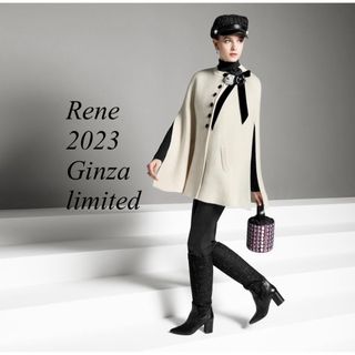 René - Rene♡ 今期2023年銀座限定 ニットケープ