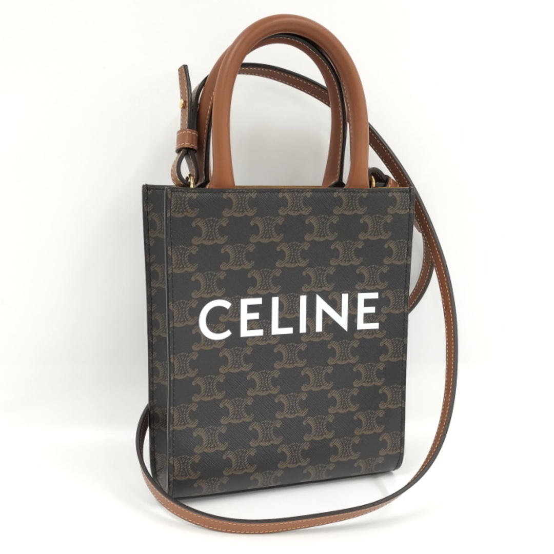 celine(セリーヌ)のCELINE ミニ バーティカル カバ 2WAY ショルダーバッグ トリオンフ柄 レディースのバッグ(その他)の商品写真