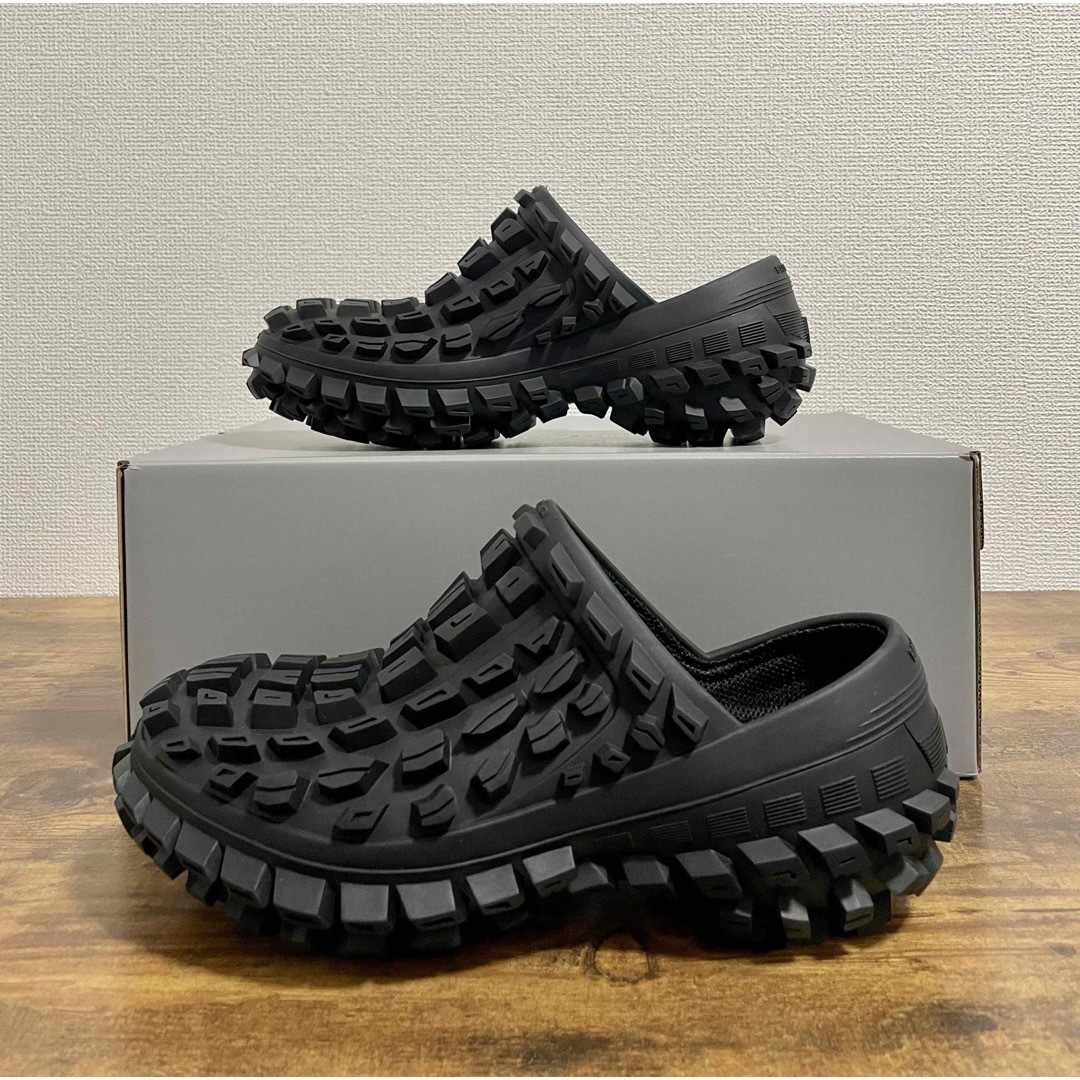 スニーカーBalenciaga Bouncer Clog ブラック ラバー　41