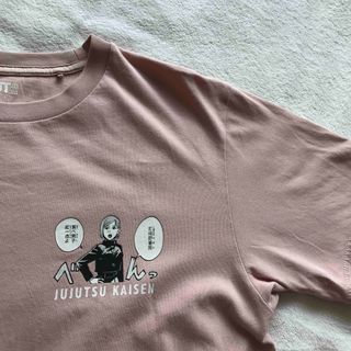 ユニクロ(UNIQLO)の呪術廻戦　釘崎野薔薇　UT レディースS キッズ160cm ピンク(Tシャツ(半袖/袖なし))