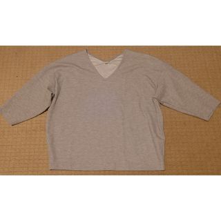 ユニクロ(UNIQLO)のユニクロ　七分袖プルオーバー(カットソー(長袖/七分))