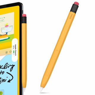 AhaStyle Apple Pencil 第二世代用シリコン保護ケース 鉛筆レ(タブレット)