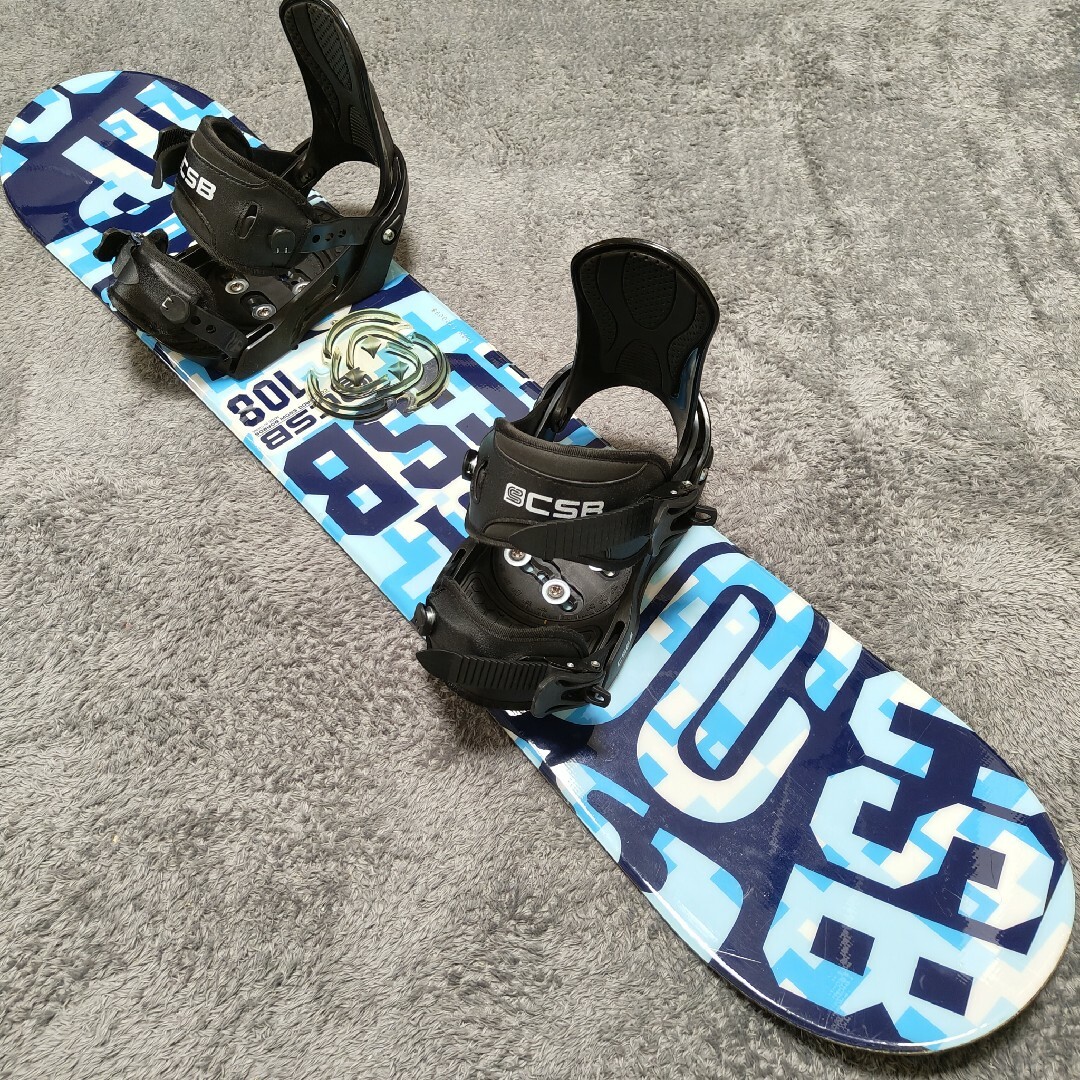 スノーボード110 ビンディング付き 味わい深 Burton スノーボード110 ビンディング付き 味わい深 Burton