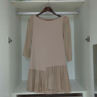 フォクシー(FOXEY)の【美品】2回着用　FOXEY　ワンピース　卒業　入学　セレモニー(ひざ丈ワンピース)