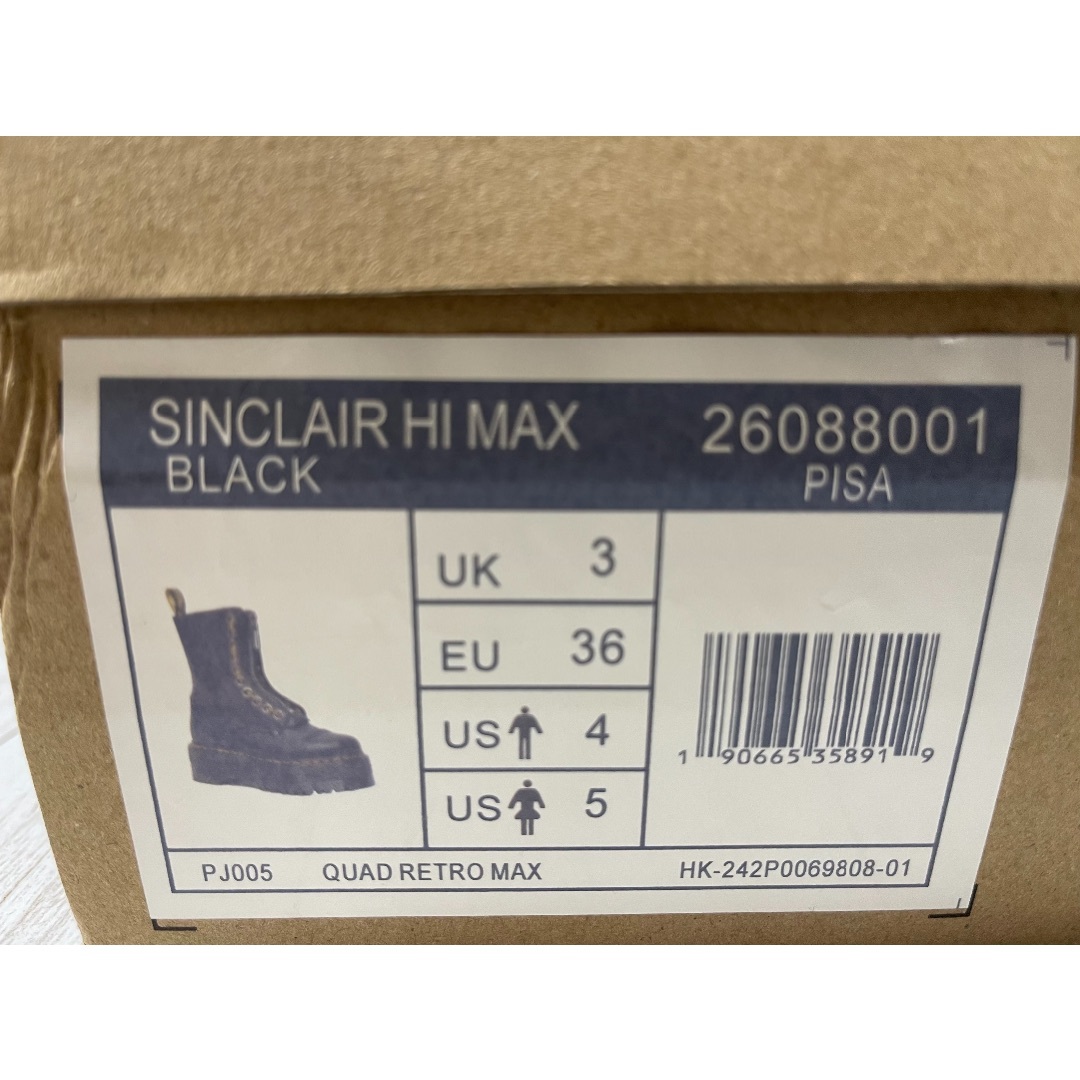 Dr.Martens(ドクターマーチン)の新品未使用ドクターマーチン☆☆ＳＩＮＣＬＡＩＲ　ＨＩ　MAX☆☆超厚底ソール レディースの靴/シューズ(ブーツ)の商品写真