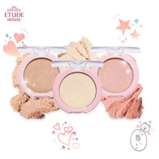 エチュードハウス(ETUDE HOUSE)のETUDE 繊細パールで綺麗めツヤ肌❤︎ハイライト トーンアップ 透明感 立体顔(フェイスカラー)