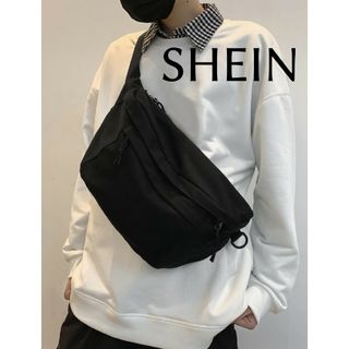 シーイン(SHEIN)のシーイン　SHEIN　ボディバッグ　ウエストバッグ　大容量　軽量　韓国(ボディバッグ/ウエストポーチ)